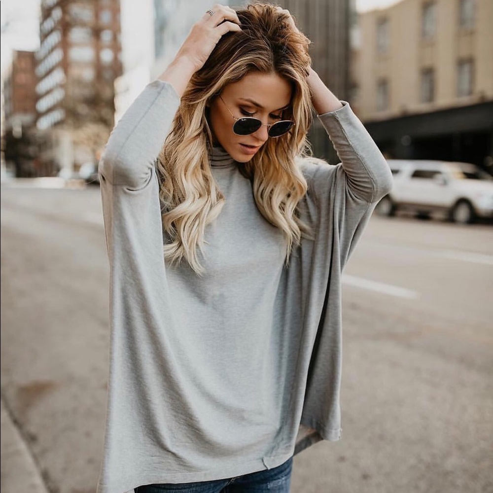 Oversized Batwing Dolman Vici Top - S/M